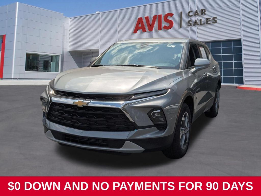 Sterling Gray Metallic 2025 Chevrolet Blazer SUV / Crossover 9-Speed Automatic Overdrive