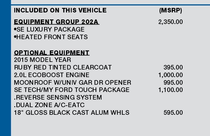 2015 Ford Fusion SE 21