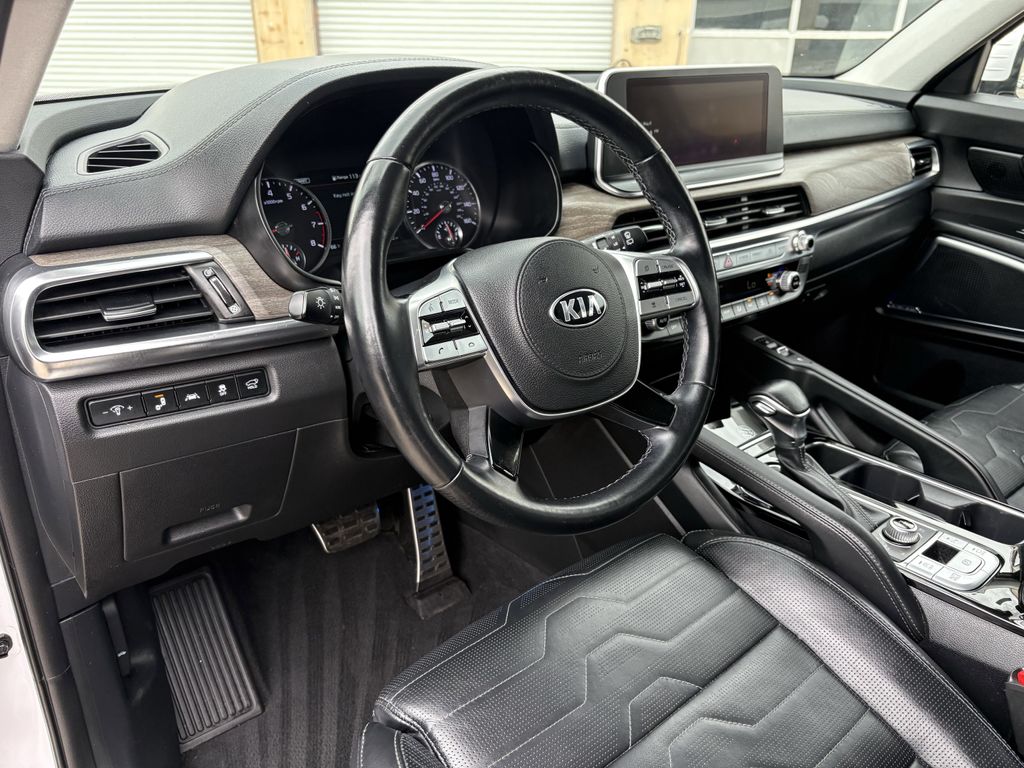 2021 Kia Telluride SX White at Shottenkirk Kia Fort Bend