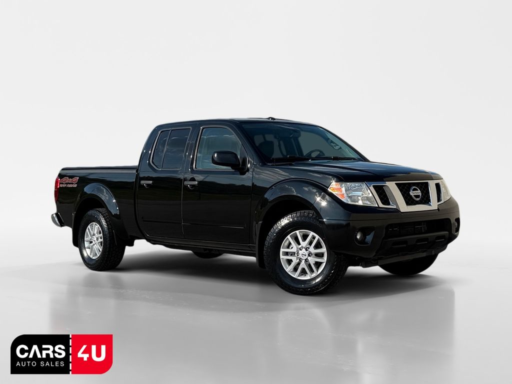 Gray (Magnetic Black) 2016 Nissan Frontier Pickup Truck Four-Wheel Drive 5-Speed Automatic Overdrive