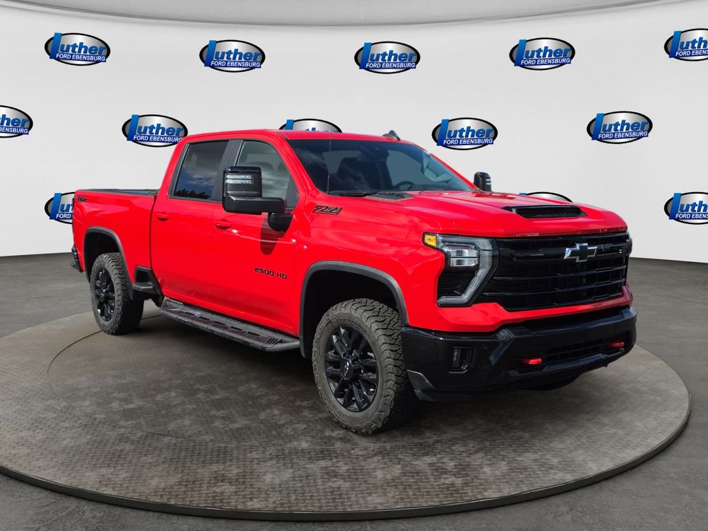 2025 Chevrolet Silverado 2500HD LT Red at Klick Lewis Buick Chevrolet