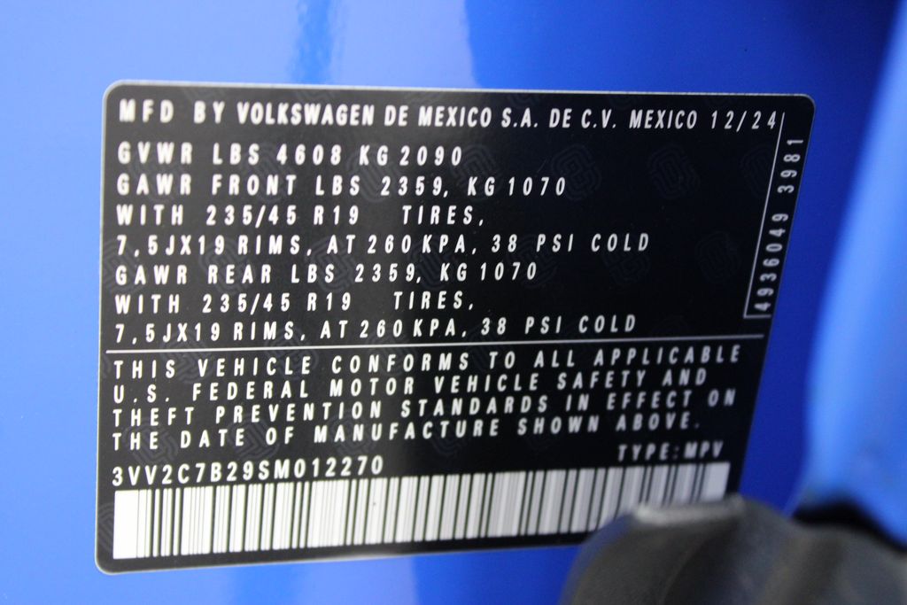 used 2025 Volkswagen Taos car, priced at $26,749