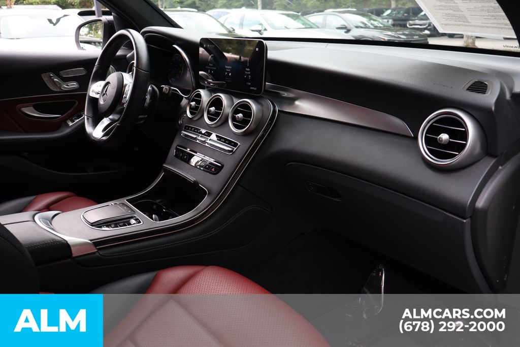 Used 2021 White Mercedes-Benz GLC 300 Coupe image 28