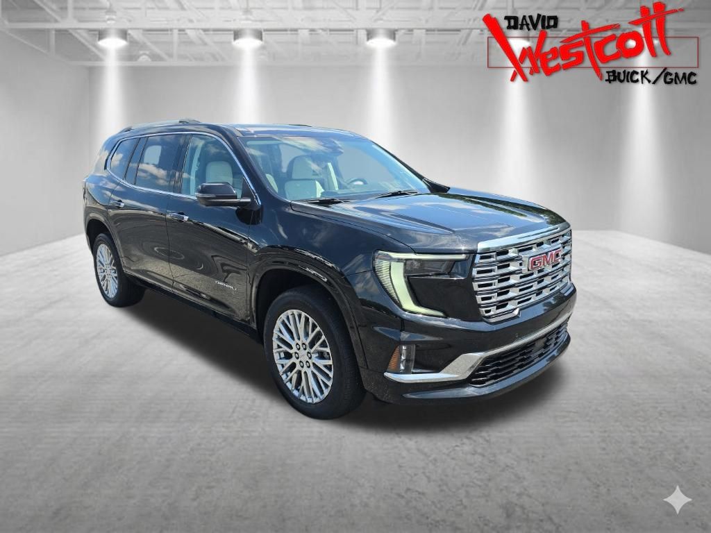 Black (Ebony Twilight Metallic) 2024 GMC Acadia SUV / Crossover Four-Wheel Drive 8-Speed Automatic