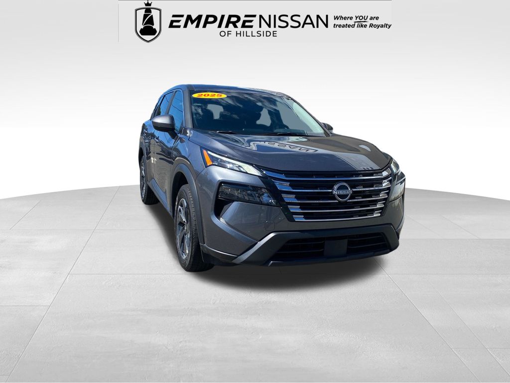 Gray (Gun Metallic) 2025 Nissan Rogue SUV / Crossover All-Wheel Drive Continuously Variable Transmission