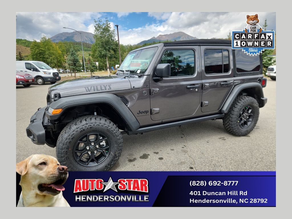 2025 Jeep Wrangler Willys 4-Door 4WD