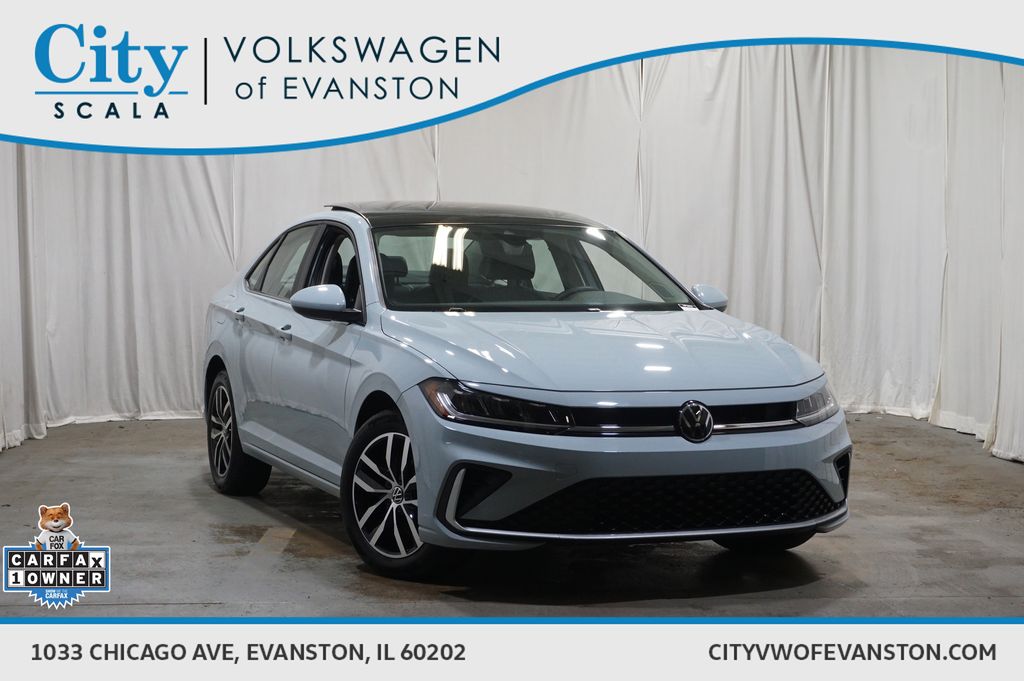 Gray 2025 Volkswagen Jetta Sedan Front-Wheel Drive 8-Speed Automatic