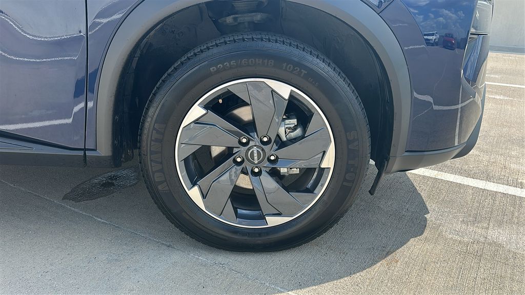 2025 Nissan Rogue SV Blue at South Houston Nissan