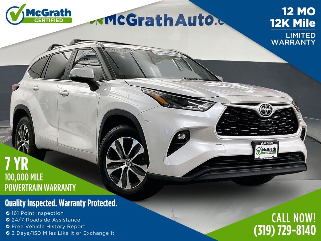 Pearl 2023 Toyota Highlander SUV / Crossover All-Wheel Drive 8-Speed Automatic