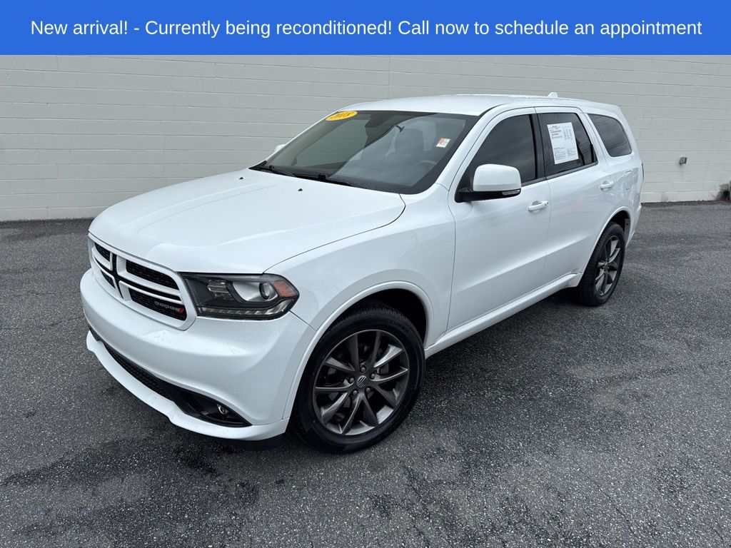 White 2018 Dodge Durango GT AWD SUV / Crossover All-Wheel Drive 8-Speed Automatic