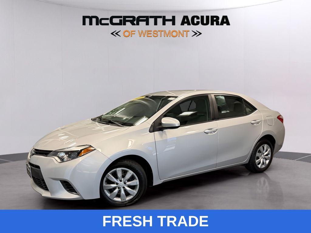 Classic Silver Metallic 2016 Toyota Corolla Sedan Front-Wheel Drive Continuously Variable Transmission