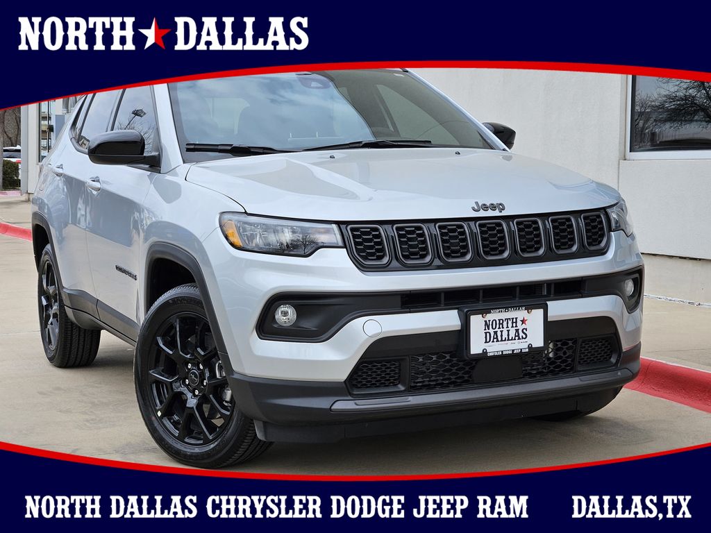 Silver Zynith Metallic Clearcoat 2026 Jeep Compass SUV / Crossover Four-Wheel Drive 8-Speed Automatic