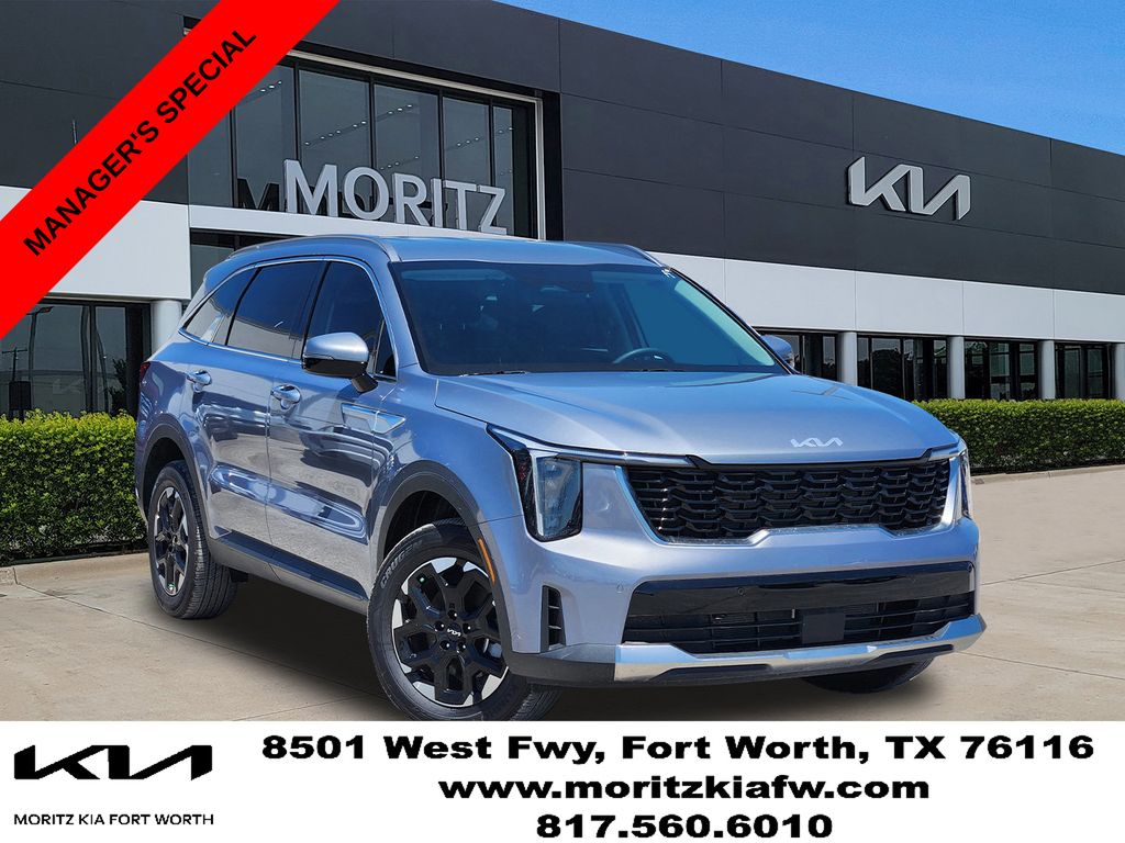 Silver 2025 Kia Sorento SUV / Crossover All-Wheel Drive 8-Speed Automatic