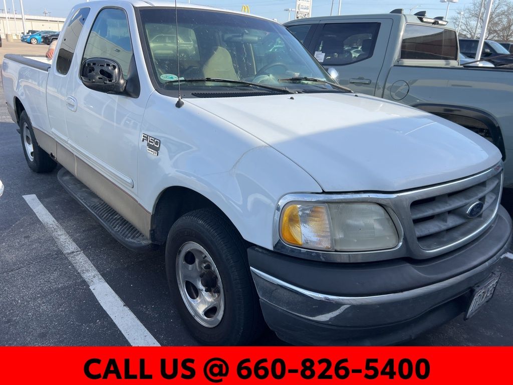 Oxford White Clearcoat 2000 Ford F-150 Pickup Truck 4-Speed Automatic Overdrive