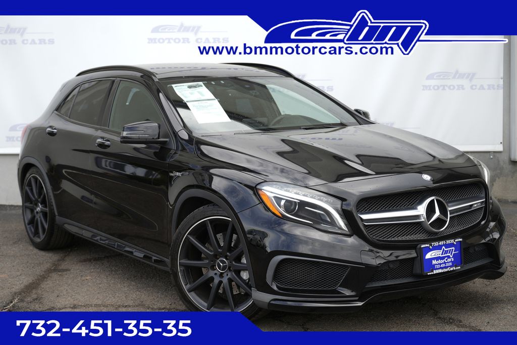 Black 2016 Mercedes-Benz GLA 45 AMG 4MATIC SUV / Crossover All-Wheel Drive 7-Speed Automatic