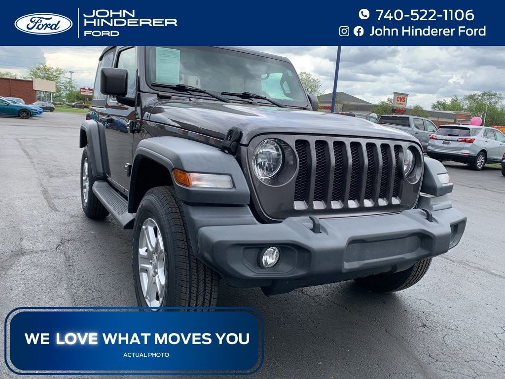 Gray (Granite Crystal Metallic Clearcoat) 2020 Jeep Wrangler SUV / Crossover Four-Wheel Drive 8-Speed Automatic