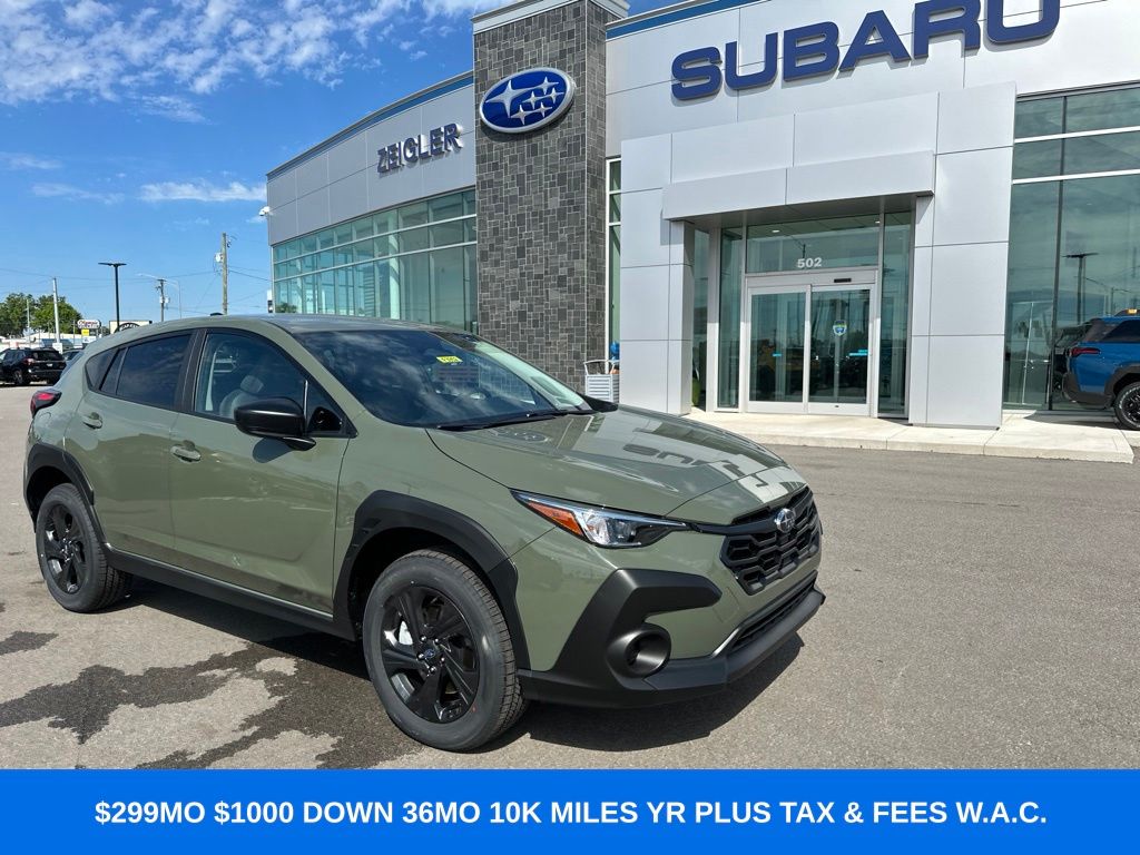 Alpine Green 2026 Subaru Crosstrek SUV / Crossover All-Wheel Drive Continuously Variable Transmission