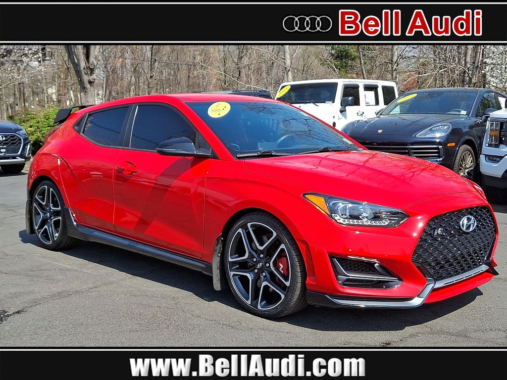 Racing Red 2022 Hyundai Veloster N FWD Coupe Front-Wheel Drive Manual