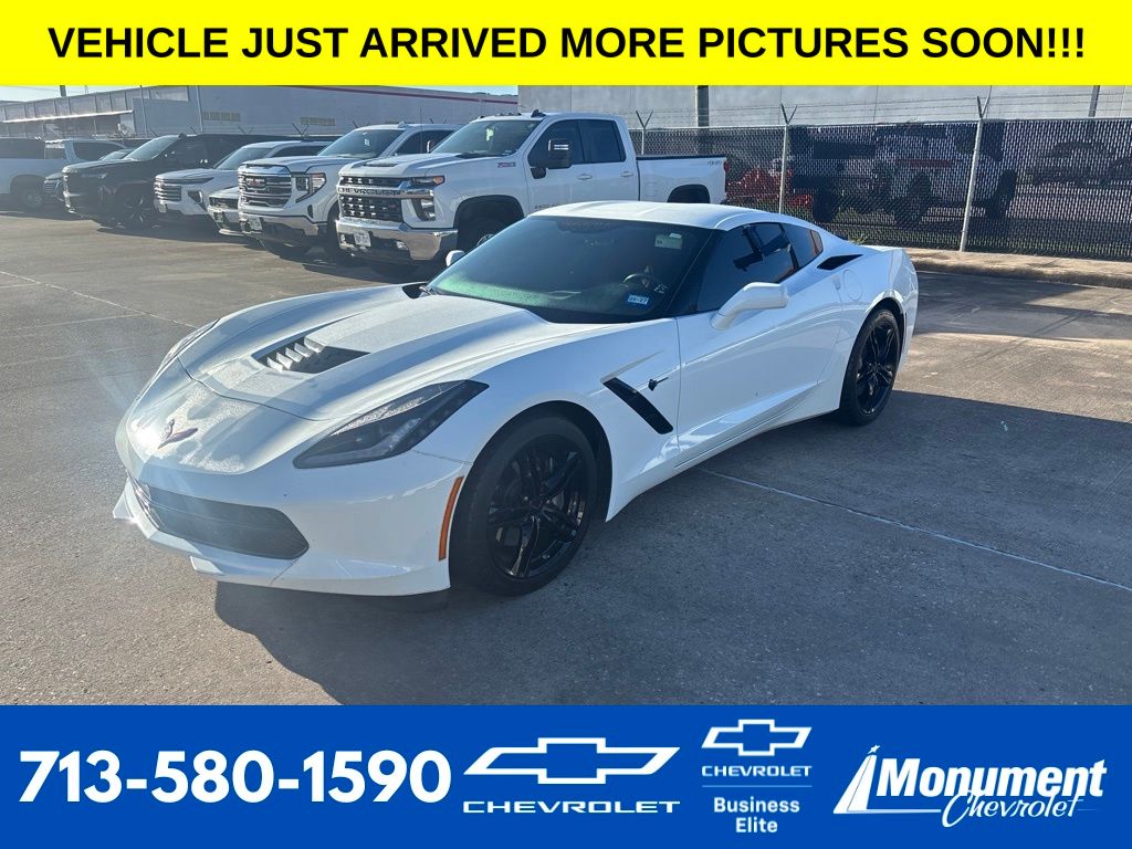 Arctic White 2017 Chevrolet Corvette Coupe Rear-Wheel Drive 8-Speed Automatic