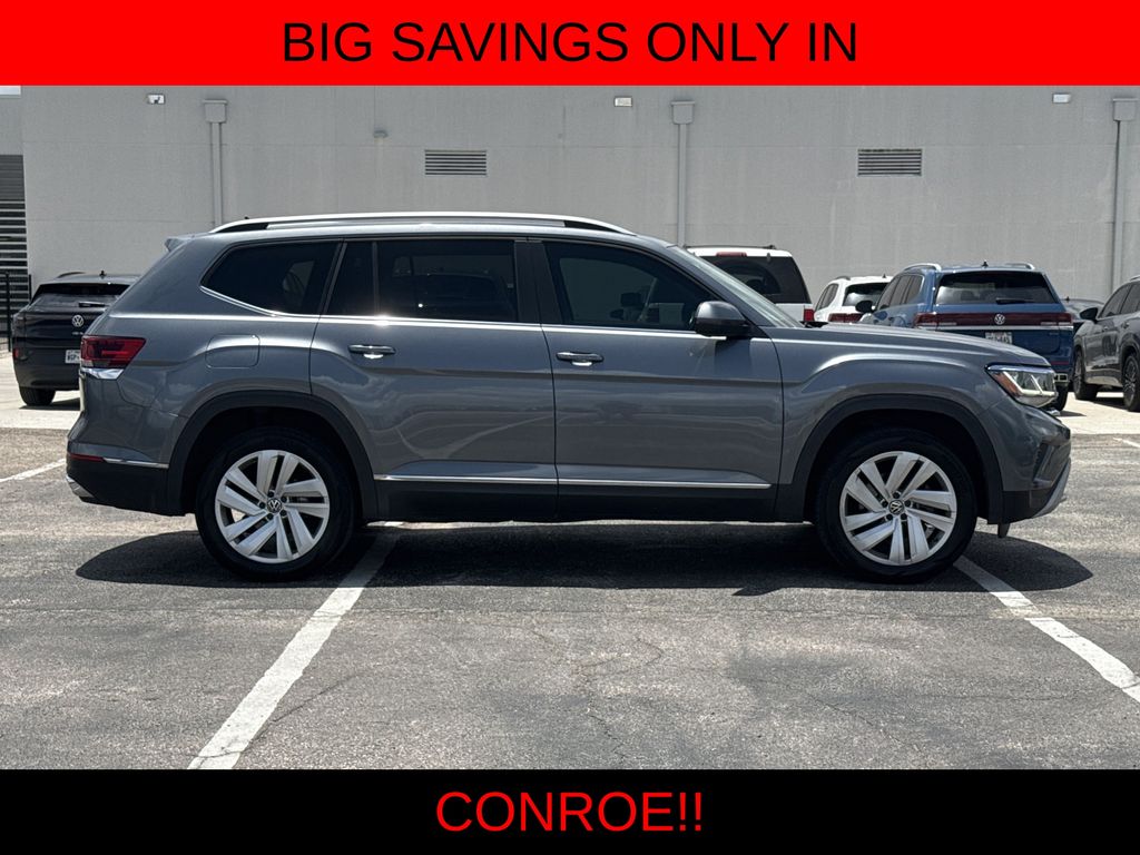2021 Volkswagen Atlas SEL Gray at DeMontrond Mazda