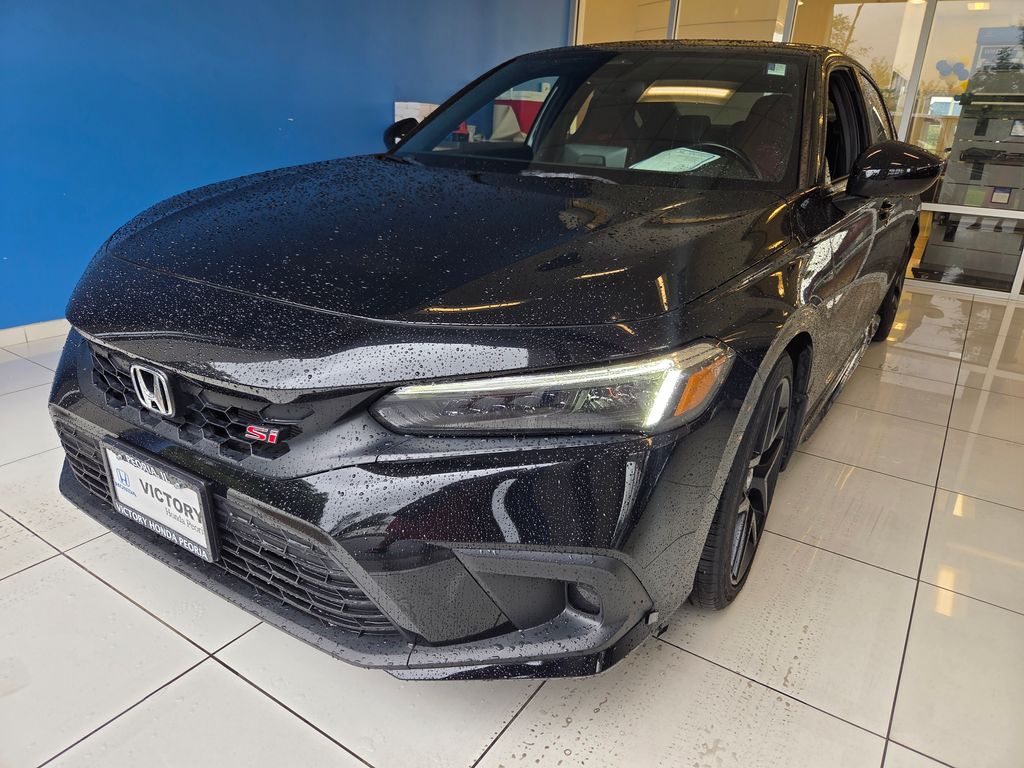 Black 2022 Honda Civic Sedan Front-Wheel Drive 6-Speed Manual