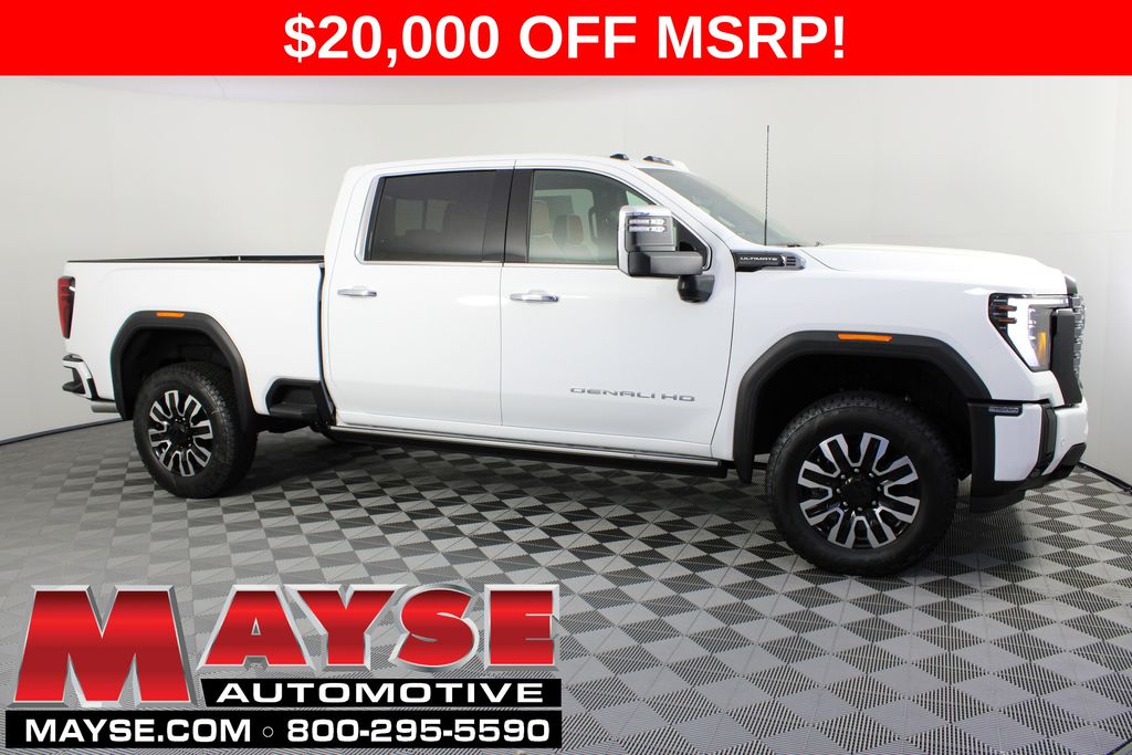 Summit White 2026 GMC Sierra 3500HD Pickup Truck Four-Wheel Drive Automatic