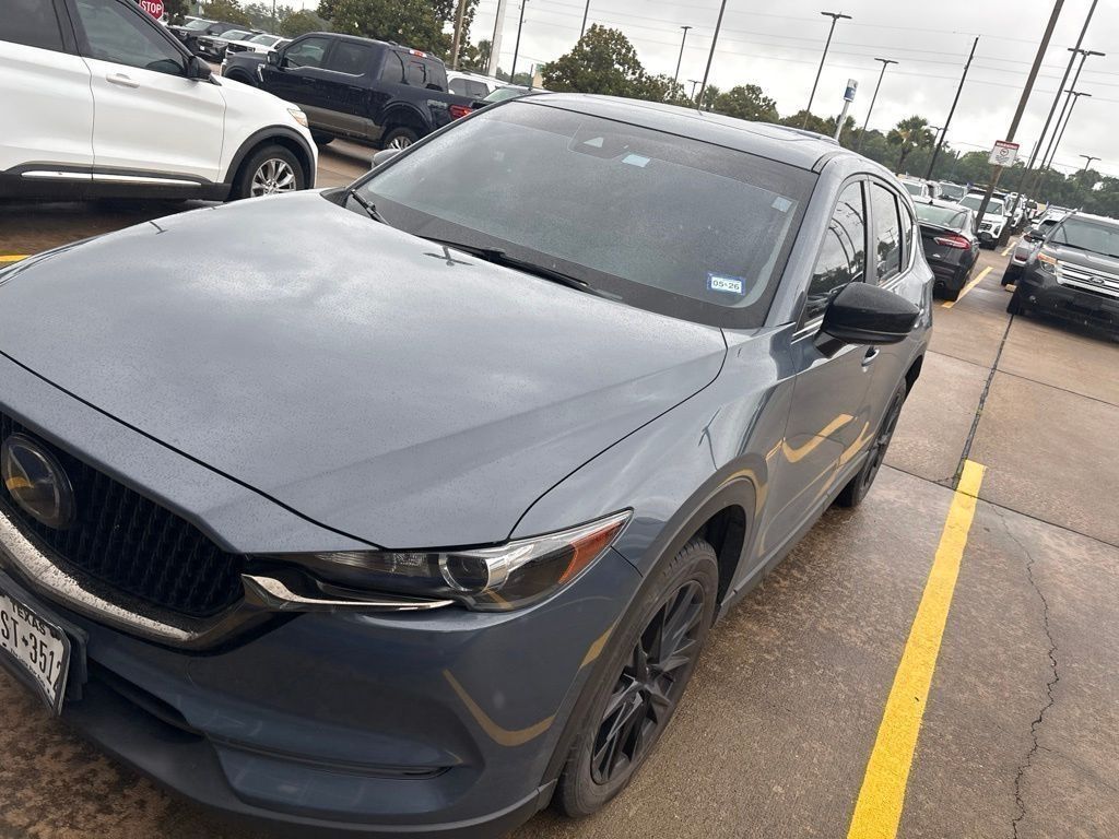 2021 Mazda CX-5 Carbon Edition Turbo Gray at DeMontrond Automotive Group