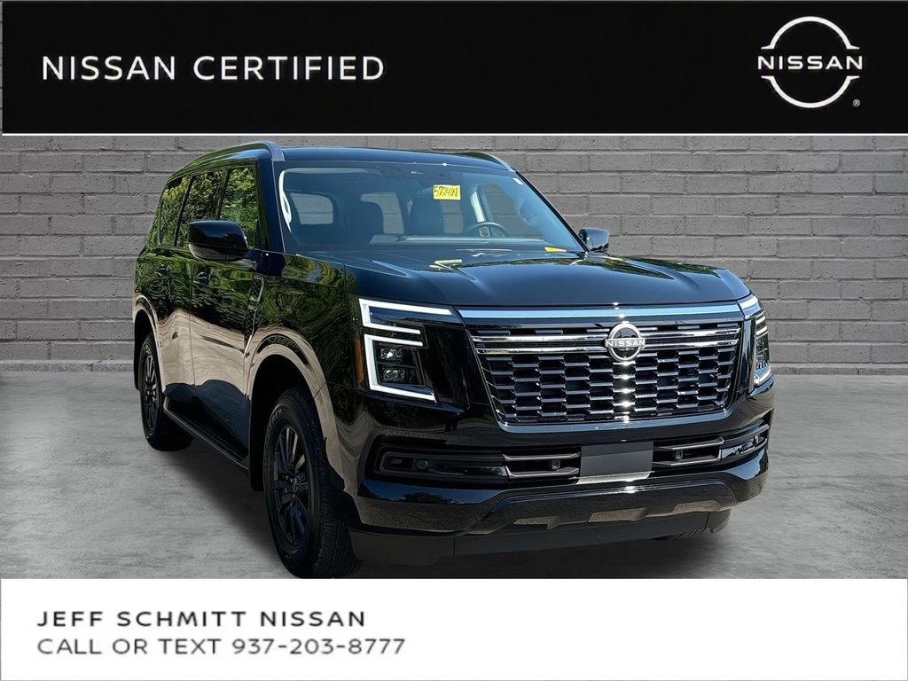 Super Black 2026 Nissan Armada SUV / Crossover Four-Wheel Drive 9-Speed Automatic