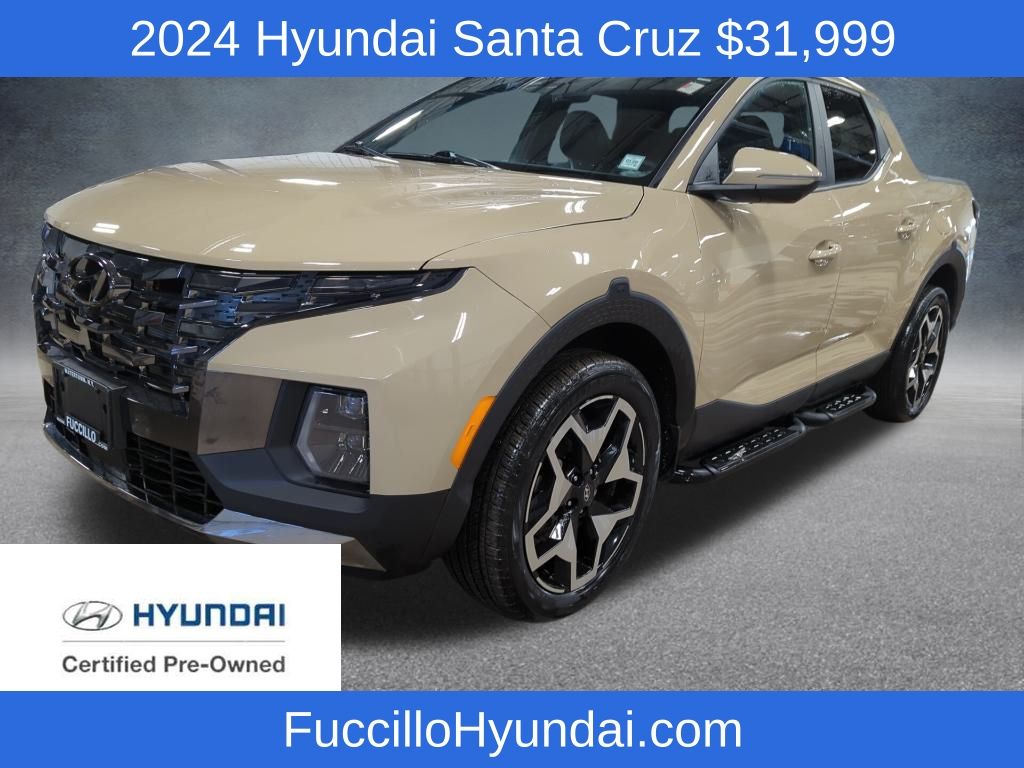 California Sand 2024 Hyundai Santa Cruz Limited Crew Cab AWD Pickup Truck All-Wheel Drive Automatic