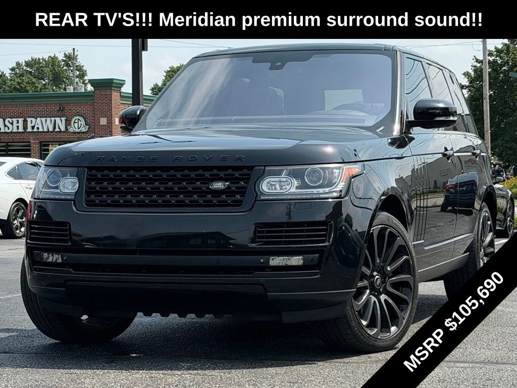 2015 Land Rover Range Rover V8 Supercharged 4WD