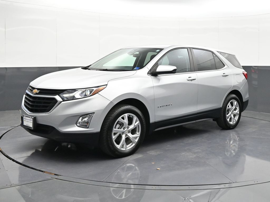 Silver Ice Metallic 2021 Chevrolet Equinox LT AWD with 1LT SUV / Crossover Four-Wheel Drive 6-Speed Automatic Overdrive