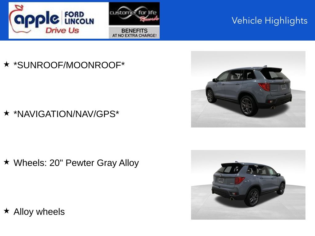 2022 Honda Passport AWD EX-L