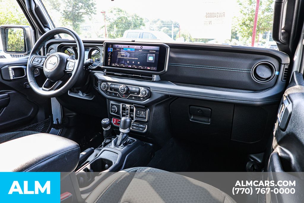 Used 2024 Silver Jeep Rubicon 4xe image 29