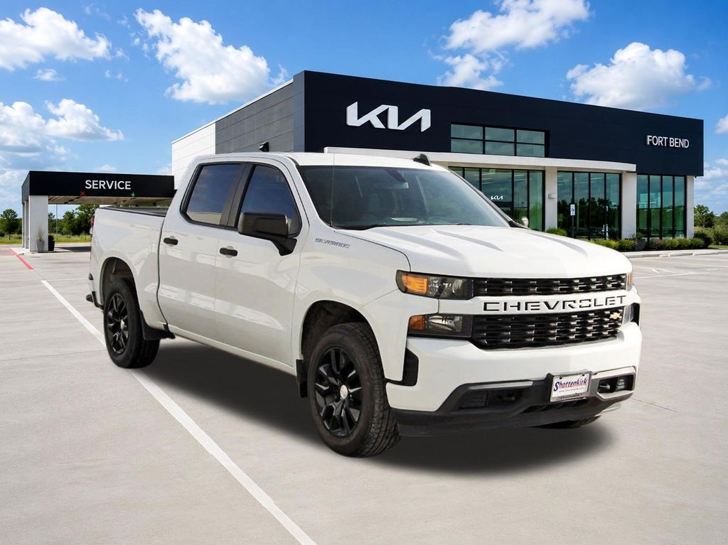 2022 Chevrolet Silverado 1500 LTD Custom White at DeMontrond Gulf Freeway