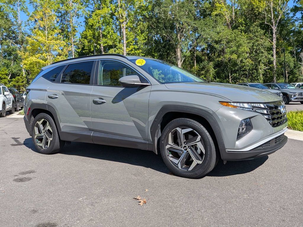 Hampton Gray 2024 Hyundai Tucson SUV / Crossover Front-Wheel Drive 8-Speed Automatic