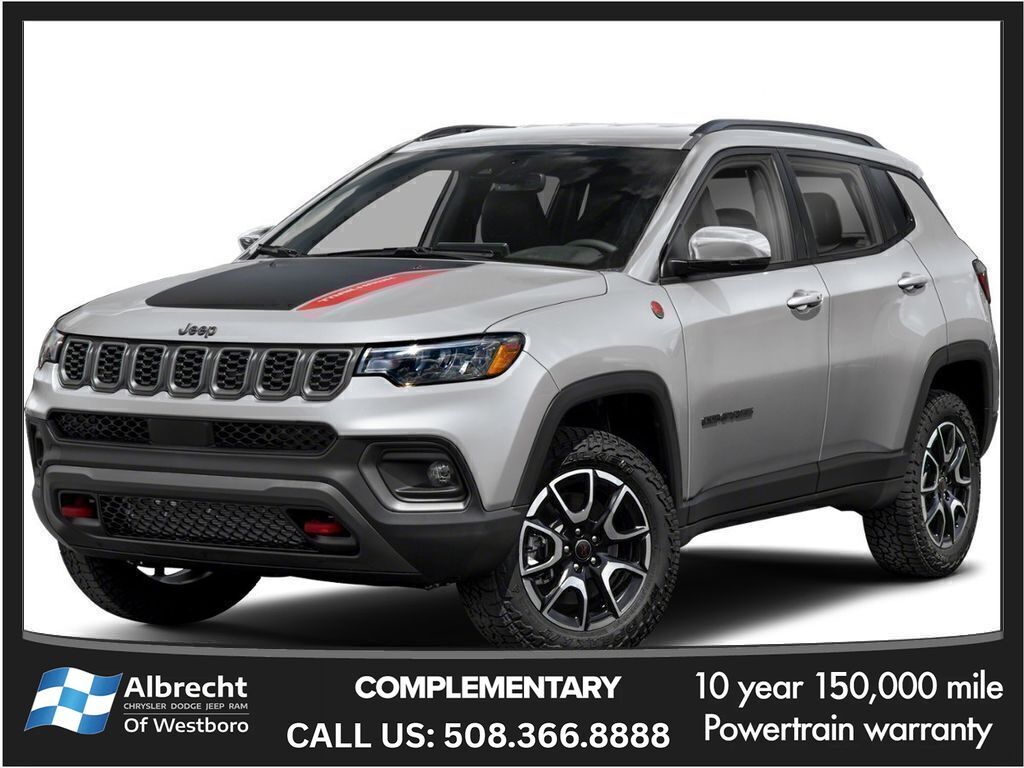 Silver Zynith Metallic Clearcoat 2026 Jeep Compass SUV / Crossover Four-Wheel Drive 8-Speed Automatic