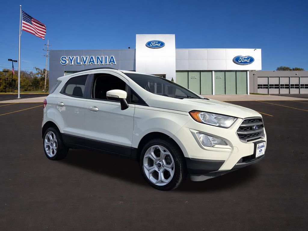 Diamond White 2021 Ford EcoSport SUV / Crossover Front-Wheel Drive 6-Speed Automatic