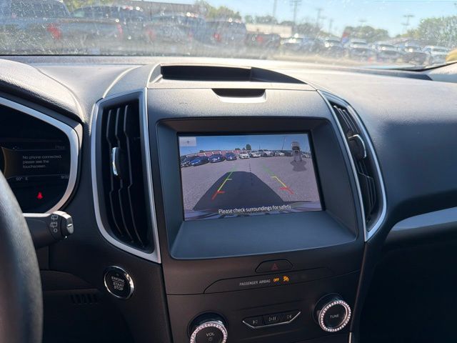 2020 Blue Ford Edge SEL AWD SUV