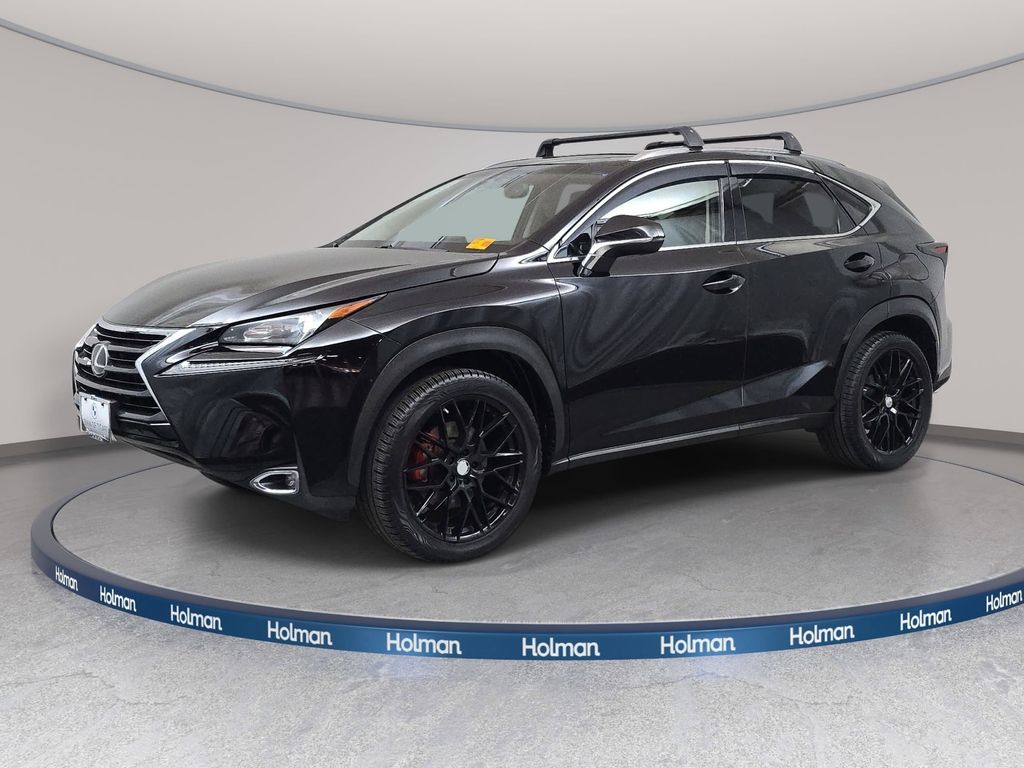 Black (Obsidian) 2015 Lexus NX 200t AWD SUV / Crossover All-Wheel Drive 6-Speed Automatic