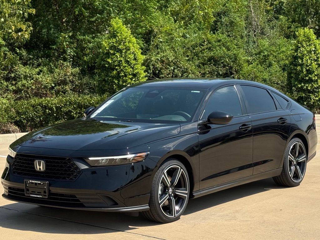 2026 Honda Accord Hybrid Sport Black at Community Honda