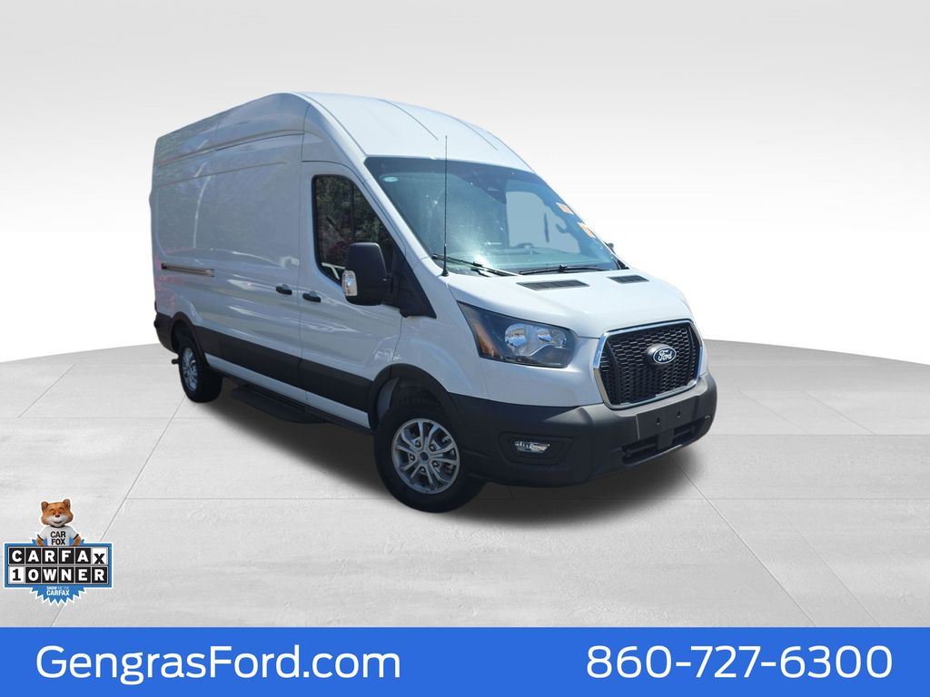 Oxford White 2026 Ford Transit Cargo 250 High Roof LB RWD Van Rear-Wheel Drive