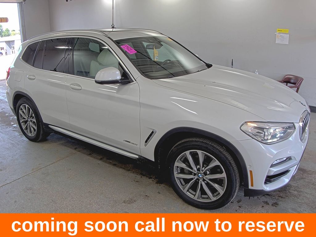 White Metallic 2018 BMW X3 SUV / Crossover All-Wheel Drive 8-Speed Automatic