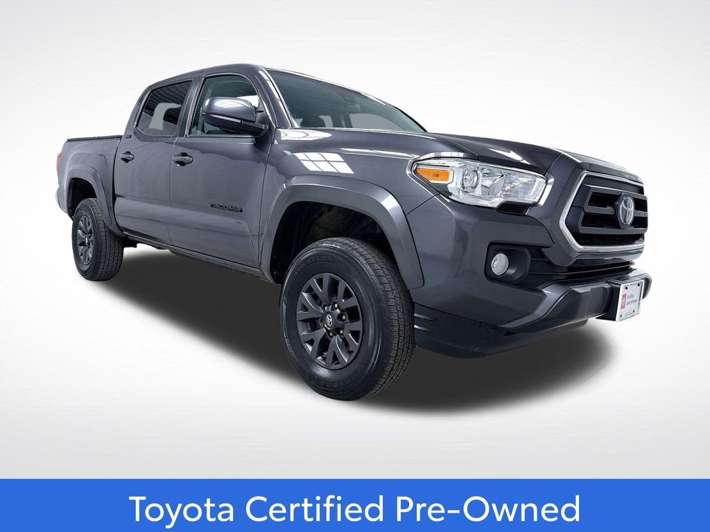 Magnetic Gray Metallic 2023 Toyota Tacoma Pickup Truck Four-Wheel Drive 6-Speed Automatic