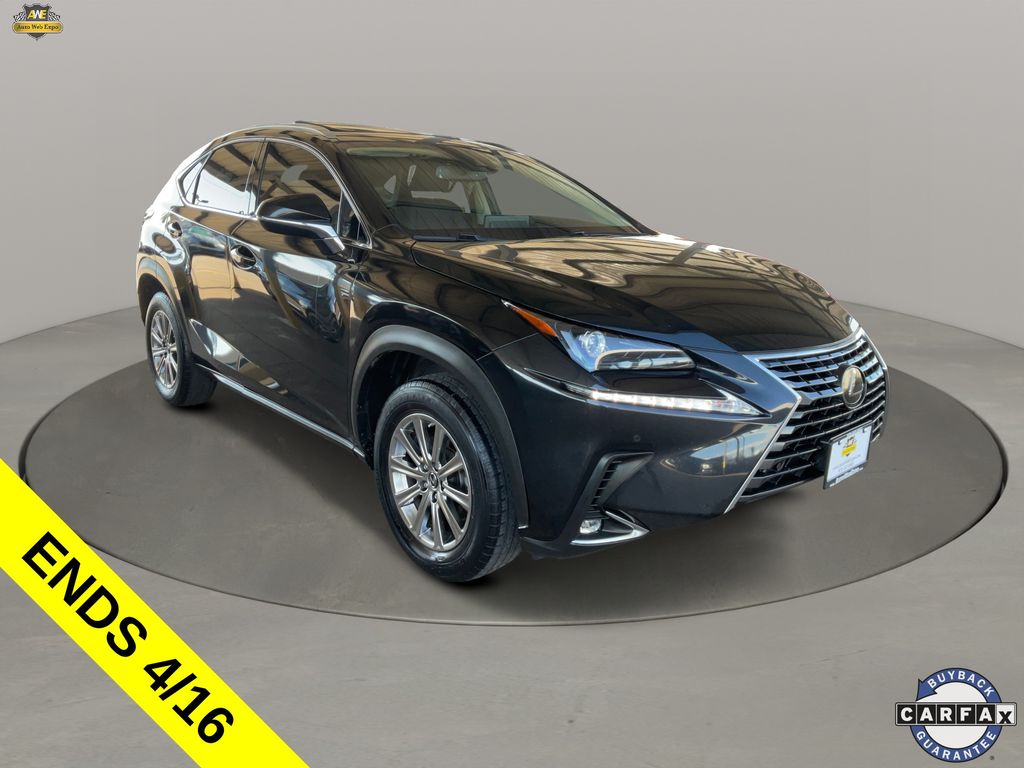 Black (Obsidian) 2020 Lexus NX 300 FWD SUV / Crossover Front-Wheel Drive 6-Speed Automatic