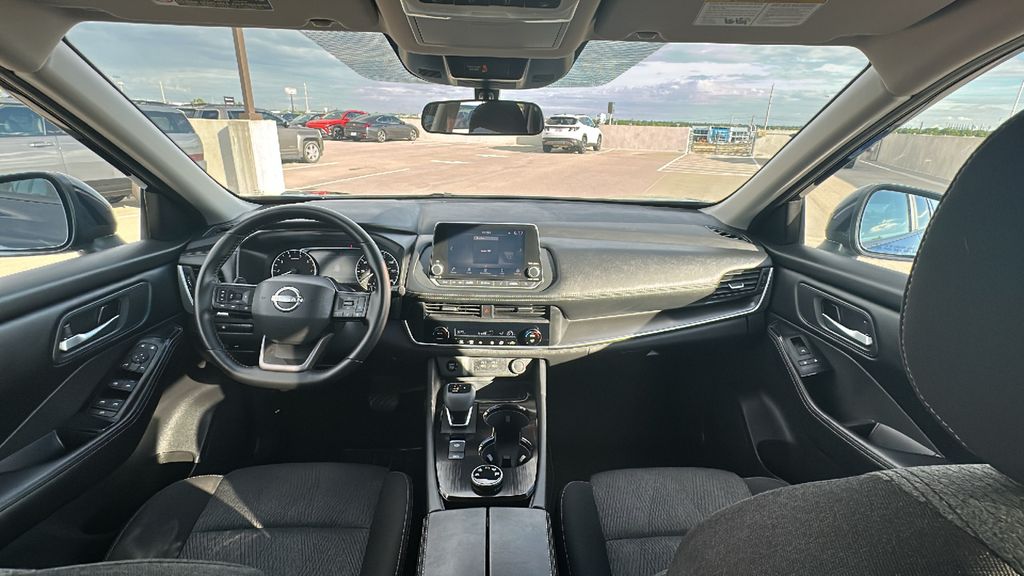2025 Nissan Rogue SV Blue at Bravo Nissan