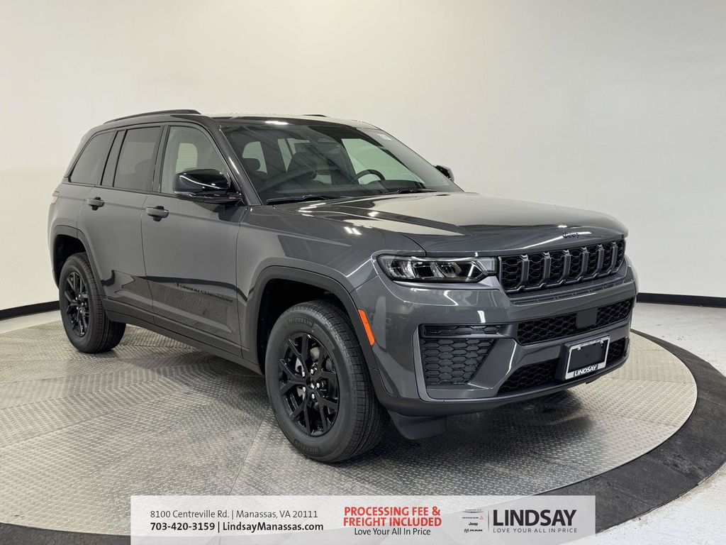 Baltic Gray Metallic Clearcoat 2026 Jeep Grand Cherokee SUV / Crossover Four-Wheel Drive 8-Speed Automatic