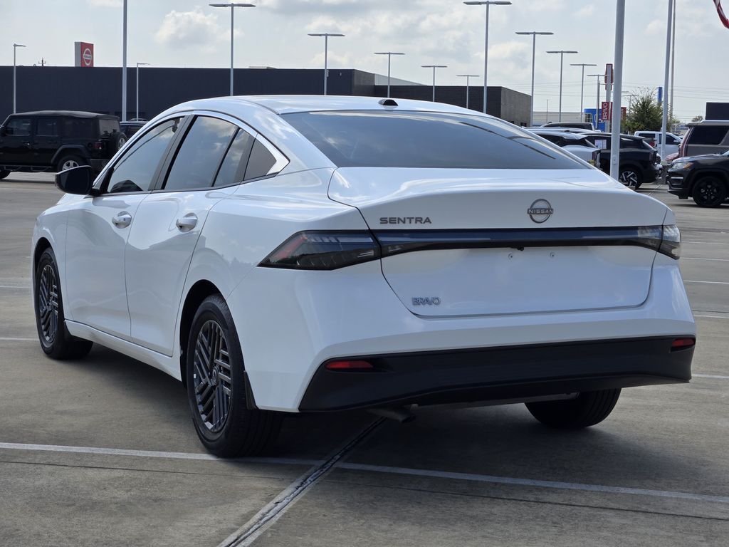 2026 Nissan Sentra SV White at South Houston Nissan