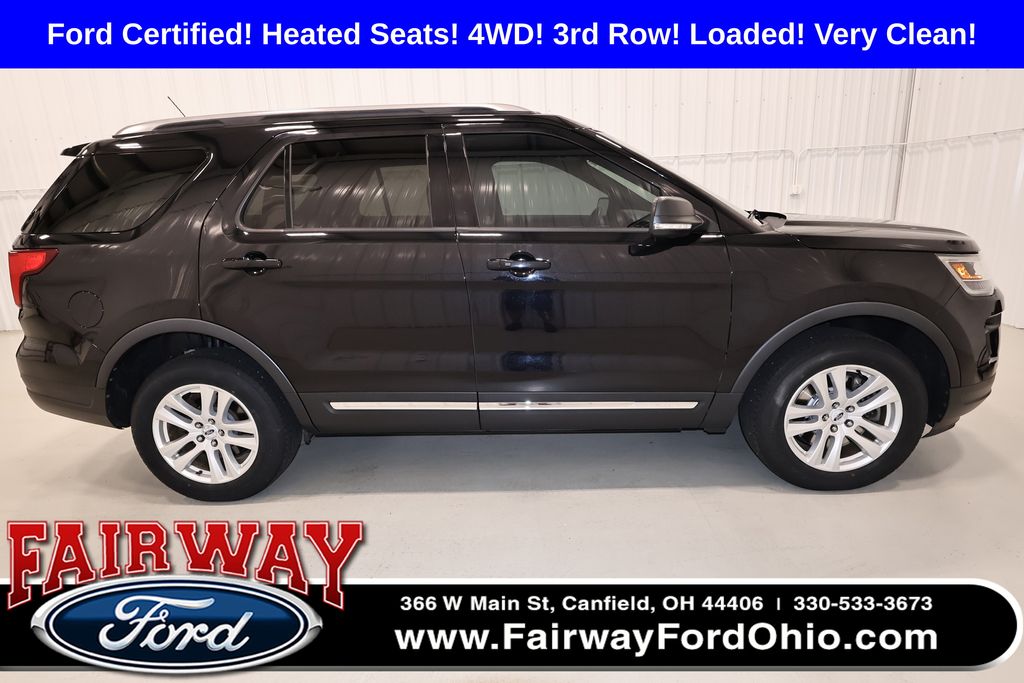 Agate Black Metallic 2019 Ford Explorer SUV / Crossover All-Wheel Drive 6-Speed Automatic