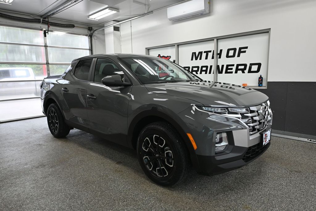 Hampton Gray 2023 Hyundai Santa Cruz Pickup Truck All-Wheel Drive 8-Speed Automatic
