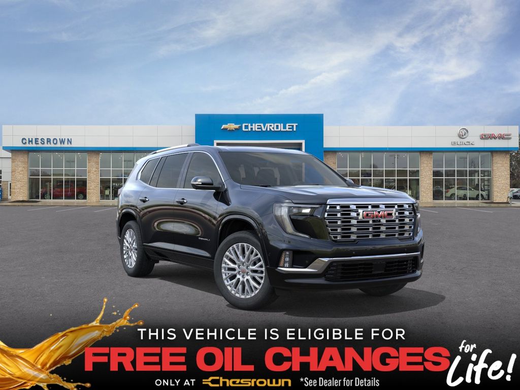 Black (Ebony Twilight Metallic) 2026 GMC Acadia SUV / Crossover Front-Wheel Drive 8-Speed Automatic